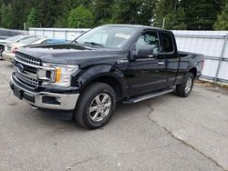 Salvage cars for sale from Copart Arlington, WA: 2018 Ford F150 Super Cab
