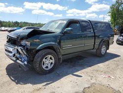 Toyota Tundra salvage cars for sale: 2002 Toyota Tundra Access Cab Limited