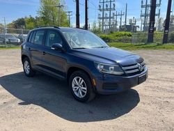 Salvage cars for sale from Copart Candia, NH: 2016 Volkswagen Tiguan S