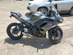 Kawasaki salvage cars for sale: 2022 Kawasaki EX650 N