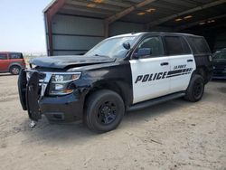 Chevrolet Tahoe salvage cars for sale: 2017 Chevrolet Tahoe Police