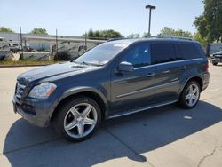 Salvage cars for sale from Copart Sacramento, CA: 2012 Mercedes-Benz GL 550 4matic
