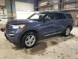 Ford Explorer xlt salvage cars for sale: 2021 Ford Explorer XLT