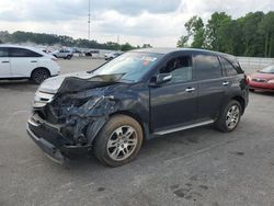 Acura mdx Technology salvage cars for sale: 2007 Acura MDX Technology