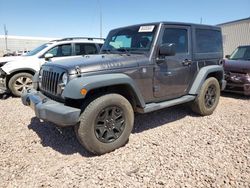 Salvage cars for sale from Copart Phoenix, AZ: 2016 Jeep Wrangler Sport