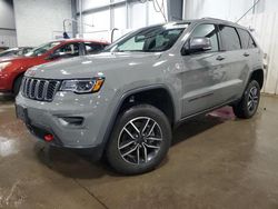 Jeep Grand Cherokee Trailhawk salvage cars for sale: 2021 Jeep Grand Cherokee Trailhawk