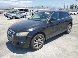 Salvage cars for sale from Copart Sun Valley, CA: 2011 Audi Q5 Premium