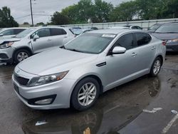 KIA salvage cars for sale: 2013 KIA Optima LX