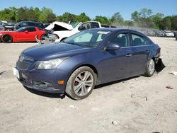 Chevrolet Cruze ltz Vehiculos salvage en venta: 2013 Chevrolet Cruze LTZ