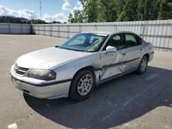 Chevrolet salvage cars for sale: 2000 Chevrolet Impala