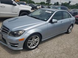 Mercedes-Benz c-Class salvage cars for sale: 2014 Mercedes-Benz C 300 4matic