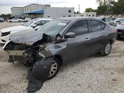 Vehiculos salvage en venta de Copart Opa Locka, FL: 2019 Nissan Versa S