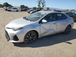 Salvage cars for sale from Copart San Martin, CA: 2018 Toyota Corolla L