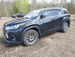 2017 Toyota Highlander SE en venta en Bowmanville, ON