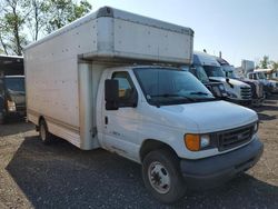 Ford E450 salvage cars for sale: 2006 Ford Econoline E450 Super Duty Cutaway Van