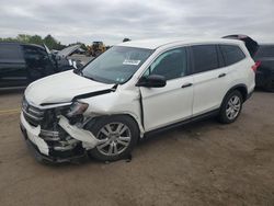 Honda salvage cars for sale: 2018 Honda Pilot LX