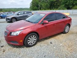 Chevrolet Cruze salvage cars for sale: 2011 Chevrolet Cruze LT