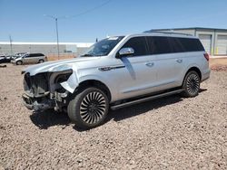 Lincoln salvage cars for sale: 2018 Lincoln Navigator L Black Label