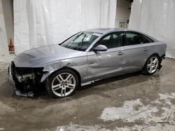 Salvage cars for sale from Copart Leroy, NY: 2016 Audi A6 Premium Plus
