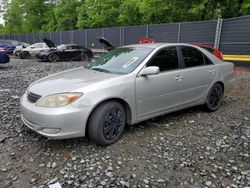 Toyota salvage cars for sale: 2004 Toyota Camry LE