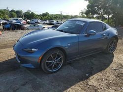 Mazda MX5 salvage cars for sale: 2019 Mazda MX-5 Miata Grand Touring