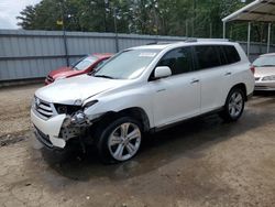 Toyota salvage cars for sale: 2013 Toyota Highlander Limited