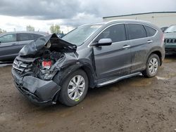 Salvage cars for sale from Copart Rocky View County, AB: 2013 Honda CR-V Touring