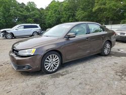 Vehiculos salvage en venta de Copart Austell, GA: 2012 Volkswagen Jetta SEL