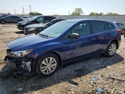 Salvage cars for sale from Copart Franklin, WI: 2018 Subaru Impreza