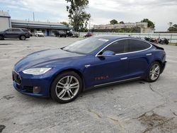 Tesla Vehiculos salvage en venta: 2015 Tesla Model S