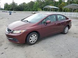 Honda salvage cars for sale: 2013 Honda Civic LX