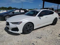 2021 Acura TLX Technology en venta en Homestead, FL