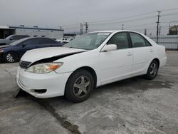 Salvage cars for sale from Copart Sun Valley, CA: 2002 Toyota Camry LE