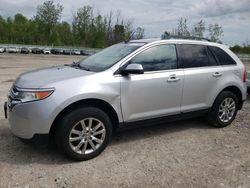 Salvage cars for sale from Copart Leroy, NY: 2013 Ford Edge Limited