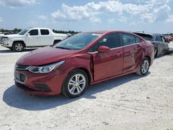 Vehiculos salvage en venta de Copart Arcadia, FL: 2017 Chevrolet Cruze LT