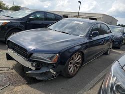 Salvage cars for sale from Copart Sandston, VA: 2014 Audi A8 L Quattro