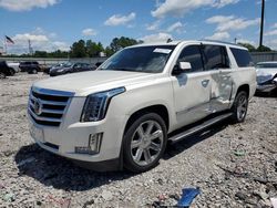 Vehiculos salvage en venta de Copart Montgomery, AL: 2015 Cadillac Escalade ESV Premium