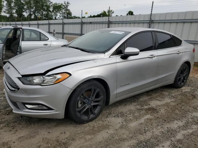 2018 Ford Fusion SE Hybrid