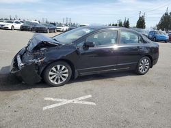 Honda salvage cars for sale: 2009 Honda Civic EX