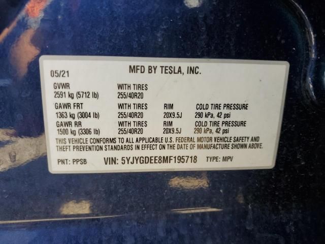 2021 Tesla Model Y