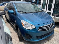 Mitsubishi salvage cars for sale: 2017 Mitsubishi Mirage G4 ES