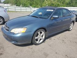 Subaru Legacy 2.5i Limited salvage cars for sale: 2006 Subaru Legacy 2.5I Limited