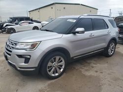 Ford Explorer Limited salvage cars for sale: 2019 Ford Explorer Limited