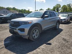 Ford Explorer xlt salvage cars for sale: 2021 Ford Explorer XLT