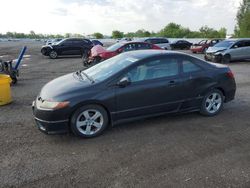 Honda salvage cars for sale: 2006 Honda Civic LX