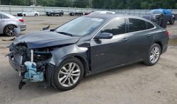 Chevrolet Malibu lt Vehiculos salvage en venta: 2016 Chevrolet Malibu LT