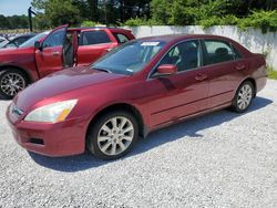 Honda salvage cars for sale: 2006 Honda Accord EX