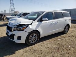 KIA Sedona LX salvage cars for sale: 2015 KIA Sedona LX