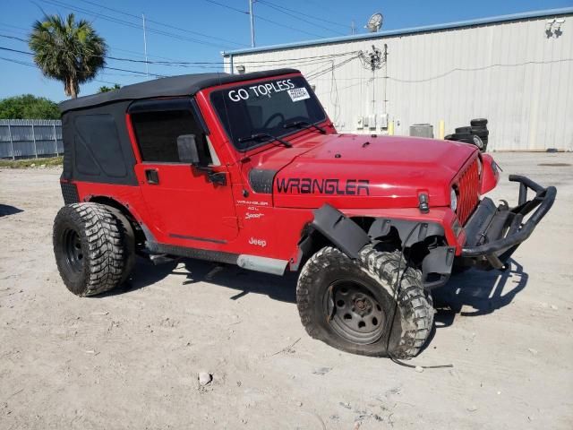 2000 Jeep Wrangler / TJ Sport