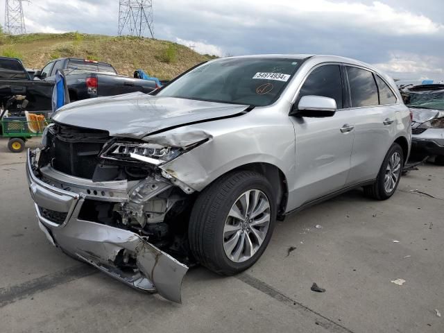 2014 Acura MDX Technology